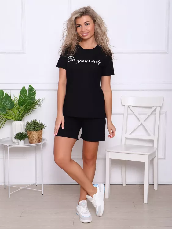 Костюм с шортами женский 877630