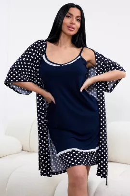 Комплект (сорочка+халат), арт. 0822-40