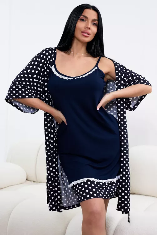 Комплект (сорочка+халат), арт. 0822-40