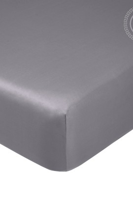 Простыня на резинке "Графит"  180*200 835_гк