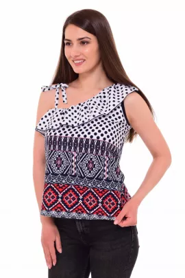 Топ женский 6-182а (малина)