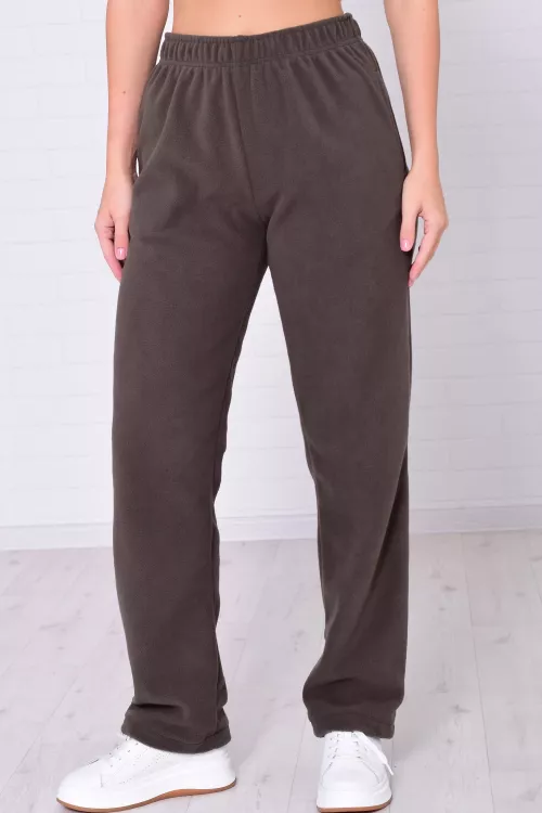 Брюки женские 8-048п (темный хаки)