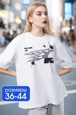 Футболка оверсайз ФБН0011