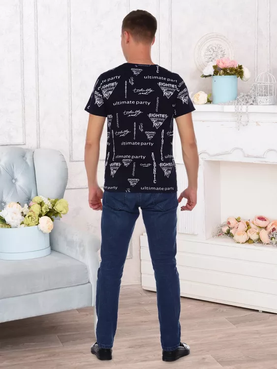 Символ (индиго) футболка