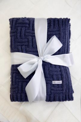 Плед вязаный Кирпичики А Арт. 7845