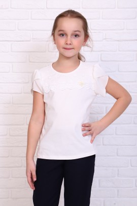 Мимоза блузка детская кор. рукав