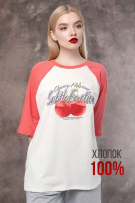 Футболка оверсайз для девочки ФБН0012
