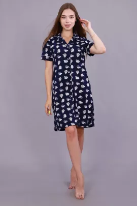 Халат 35277 синий последний размер