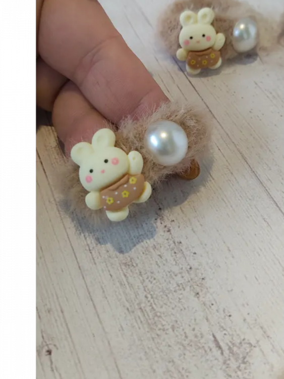 Резинки для волос меховые 60219 2шт