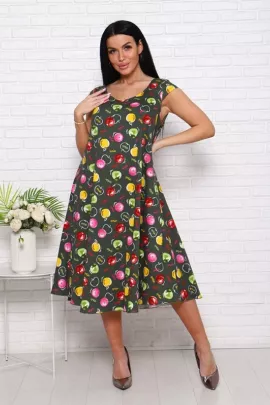 Платье Лето Яблочки