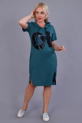 Туника Оле зеленый последний размер