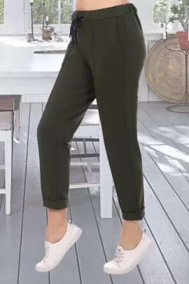 Брюки 5566 хаки последний размер