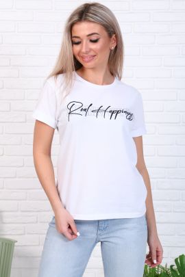 *Футболка женская Ф-2-038 (белый)