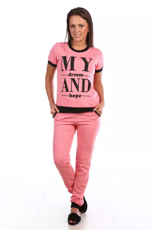 Пижама женская 5-94в Надежда (коралл)