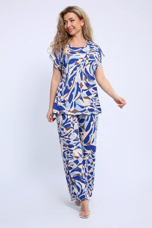 Костюм женский с брюками 523904