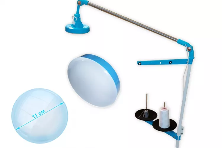 Лампа с креплением на бобиностойку круглая (10W) 811839 JACK