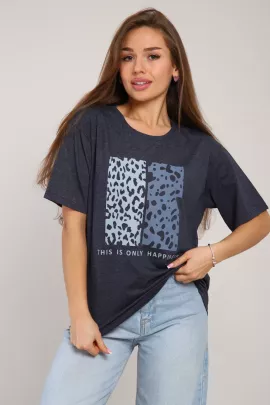 *Футболка женская Ф-2-043в (графит)