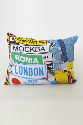 Подушка детская из поплина 50x70 - Суперкар