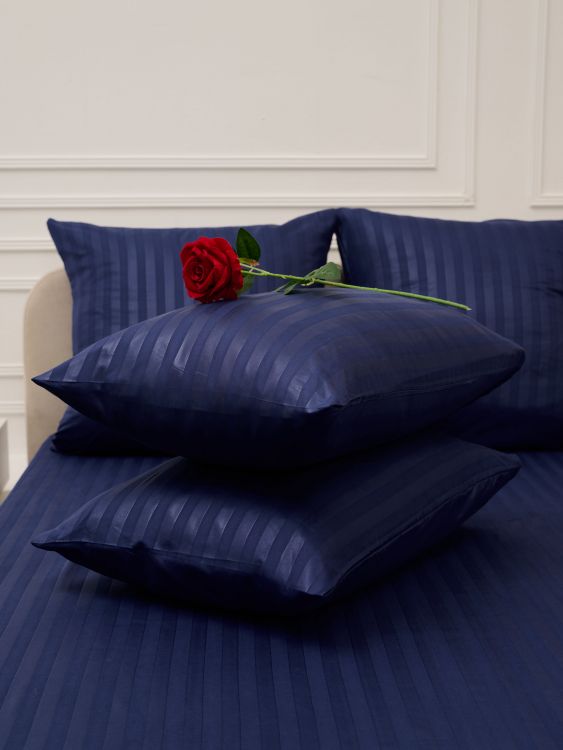 Комплект наволочек Микрофибра Страйп - Синий