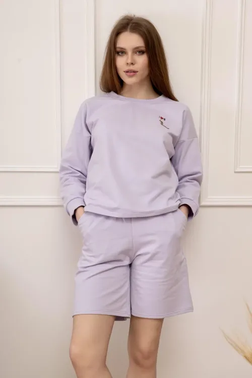 Костюм с шортами женский 846271