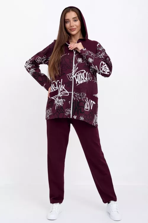 Костюм Тибет-3 бордо последний размер 1