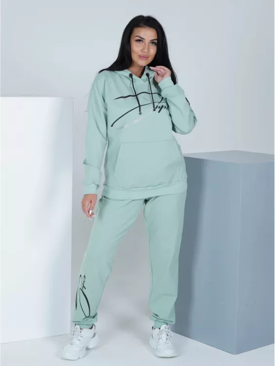 Костюм женский "Супер" оливковый