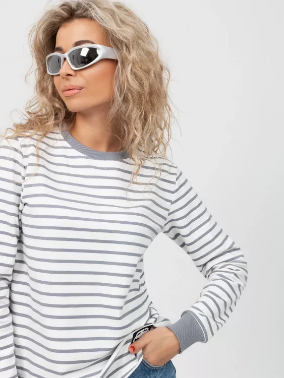 Лонгслив Вайб (серый)