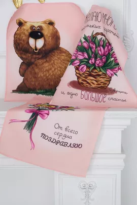 Набор полотенец Сердечное поздравление