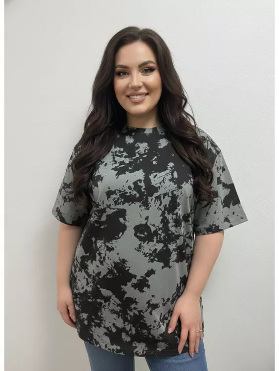 Анита-4 футболка женская (серый графит)