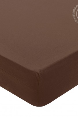 Простыня на резинке "Шоколад"  200*200 986