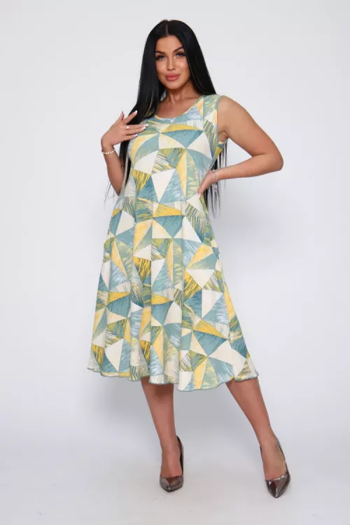 Сарафан 156 светло-зеленый последний размер