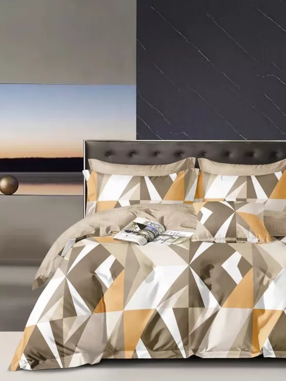 Постельное белье сатин элит на молнии - Корсика