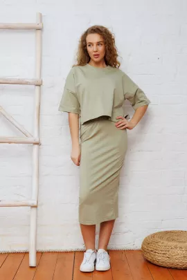 Костюм женский с юбкой 725437