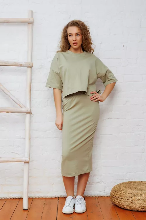 Костюм женский с юбкой 725437