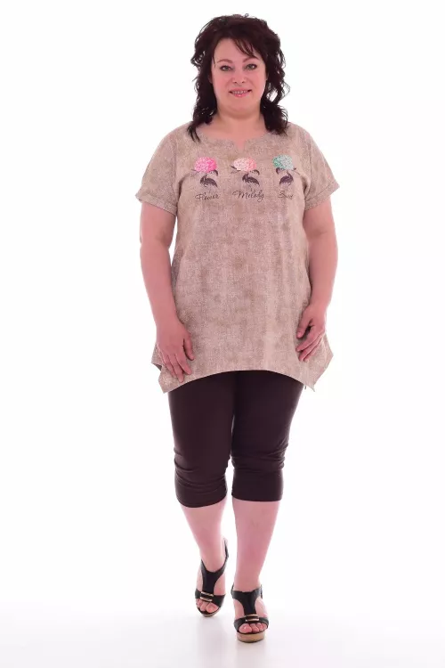 Пижама женская 5-213в (карамель)