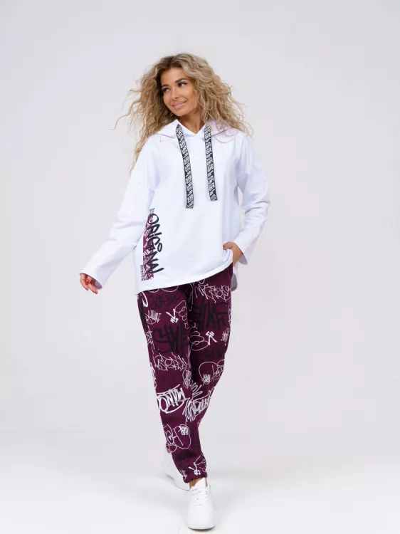 Костюм спортивный Тактика (бордо)