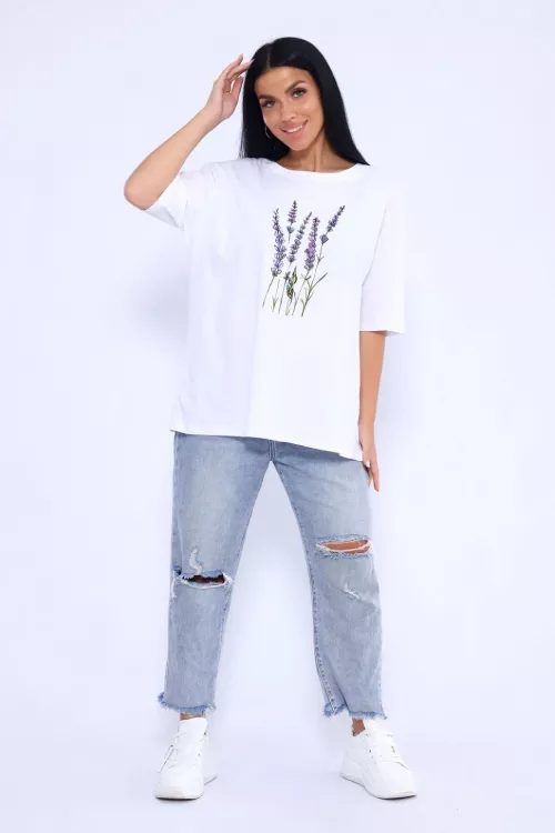 Футболка 786678 белый последний размер