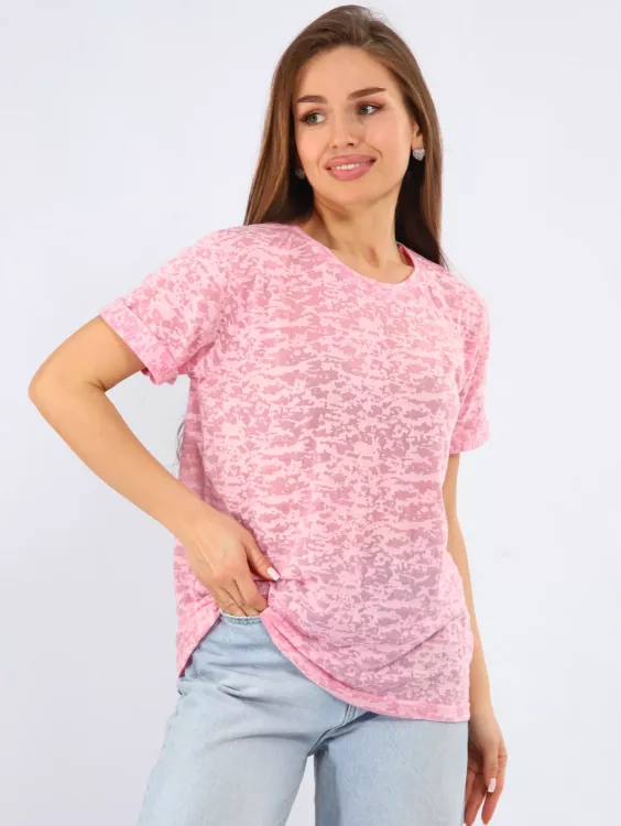 Футболка женская 6-206к (розовый)