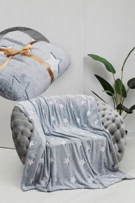 Плед велсофт 1P-179 ЗВЕЗДЫ