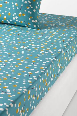 Простыня ПОПЛИН на резинке 140*200