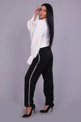 Брюки 43918 черный последний размер