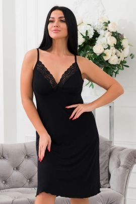 Сорочка 442086 черный последний размер