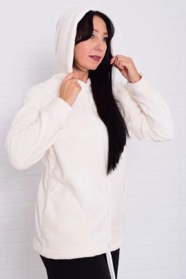 Толстовка женская 6-204е (молочный)